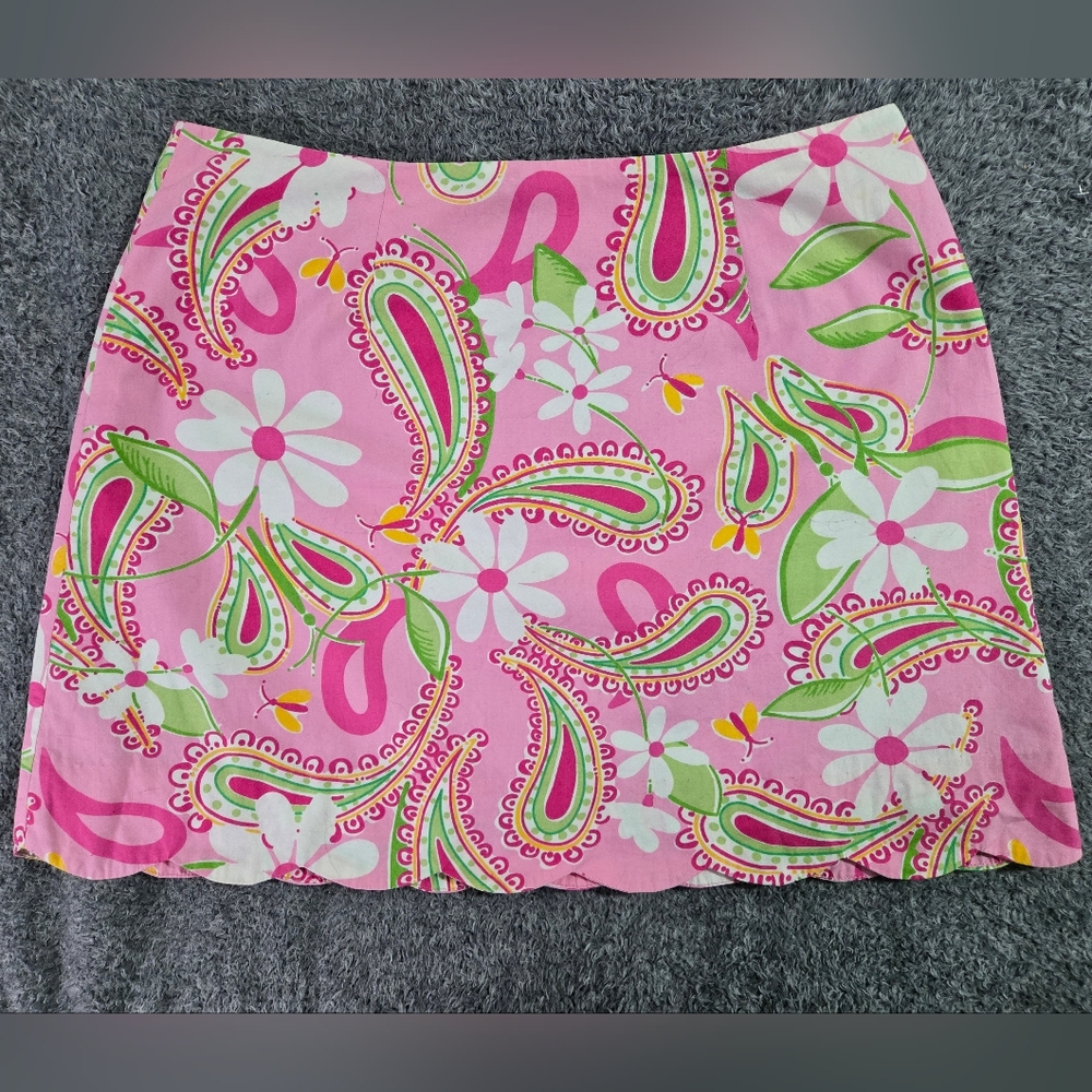 Lilly Pulitzer Pink Pencil Mini Skirt Resort Wear